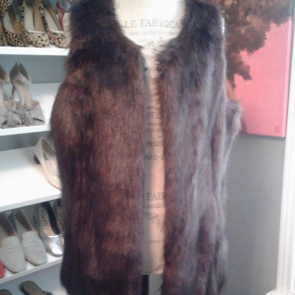 Women Faux Fur Vest